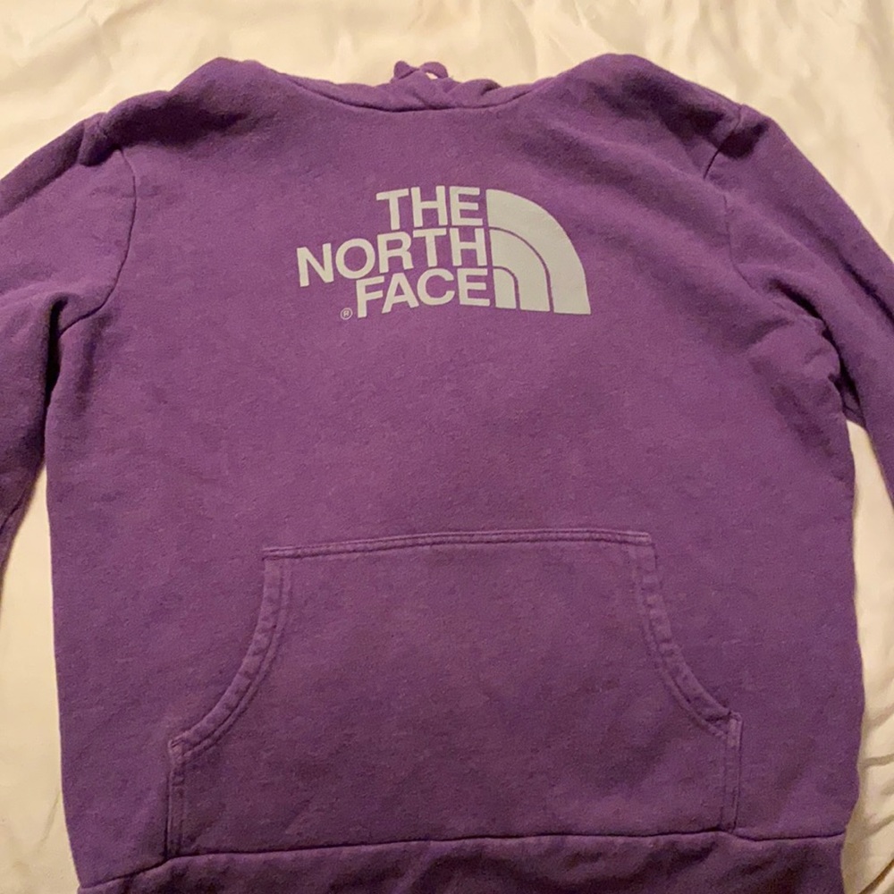 Purple North Face Hoodie